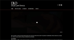 Desktop Screenshot of dlerlawoffice.com